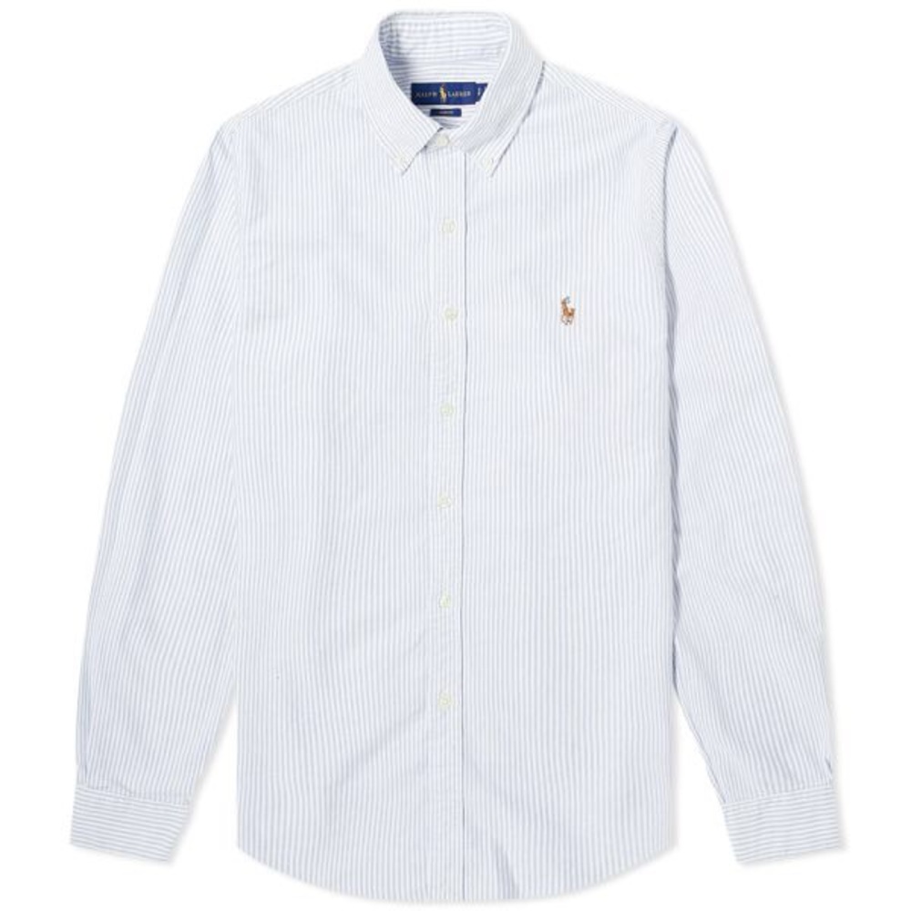 Ralph Lauren Striped shirt blue/white XL